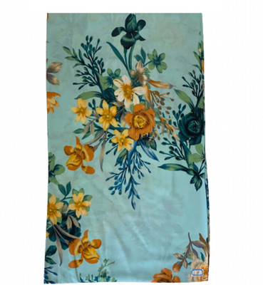 VIRGINIA Viscose Rayon Floral Print Multi-purpose Fabric