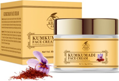 Khadi Ark Kumkumadi (Saffron) Face Cream (SPF 30) For Improve Skin Texture, Beautiful Skin(50 g)