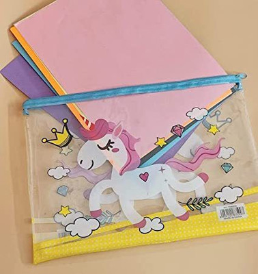 AMANVANI plastic folder(Set Of 1, Multicolor)