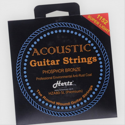 Hertz Acoustic HERTZZ Guitar String(6 Strings)