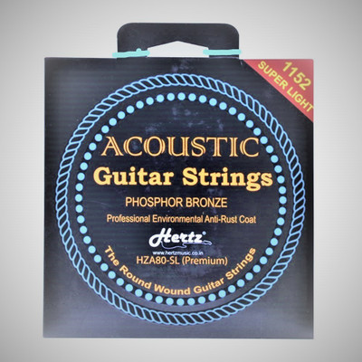 Hertz Acoustic HZR STRING Guitar String(6 Strings)