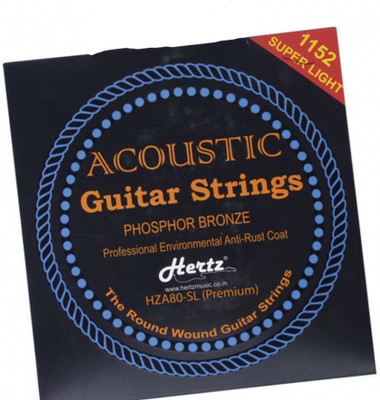 Hertz Acoustic HZA 80 SL Guitar String(6 Strings)