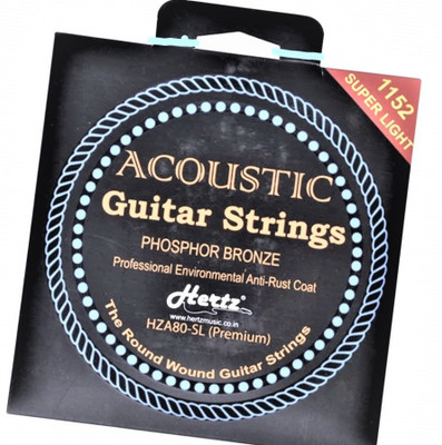 Hertz Acoustic HERT STRING SET ACOUSTIC Guitar String(6 Strings)