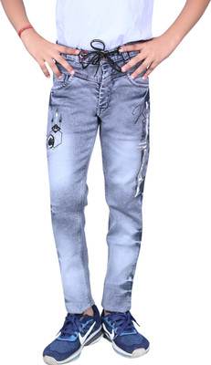 SKGKidsWear Jogger Fit Boys Grey Jeans