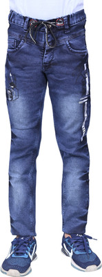 SKGKidsWear Skinny Boys & Girls Dark Blue Jeans