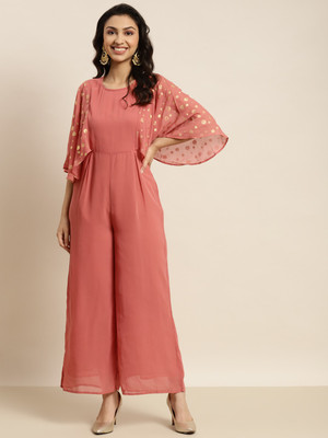 Shae by SASSAFRAS Polka Print Women Jumpsuit