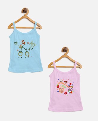 AKIDO Camisole For Baby Girls(Multicolor, Pack of 2)