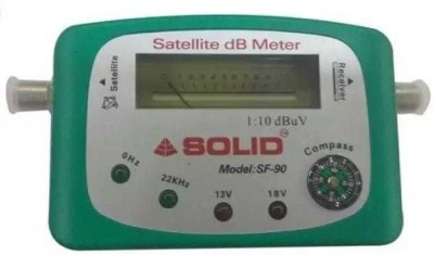 Coin Master Solid SF-90 Analogue Satellite dB Meter DB Satellite Signal Finder Meter for Any Sat Dish LNB DIREC TV Dish Network DB Non-magnetic Electronic Level(12 cm)