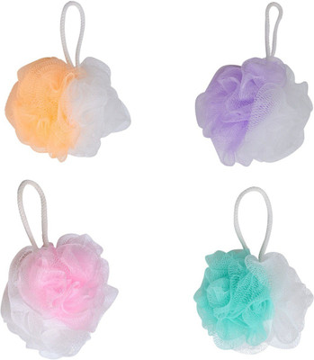 Runa Loofah(Pack of 4, Multicolor)