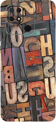 BUGGU REDMI 10C Mobile Skin(Letter Press Skin With High Matte Finish.)