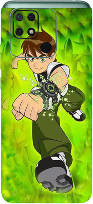 BUGGU REDMI 10C Mobile Skin(Ben10 Skin With High Matte Finish.)