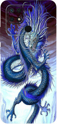 BUGGU REDMI 10C Mobile Skin(Angry Hannya Skin With High Matte Finish.)