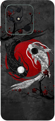 BUGGU REDMI 10C Mobile Skin(Yin Yang Skin With High Matte Finish.)