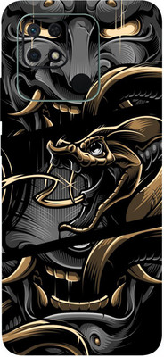 BUGGU REDMI 10C Mobile Skin(Hannya Skin With High Matte Finish.)