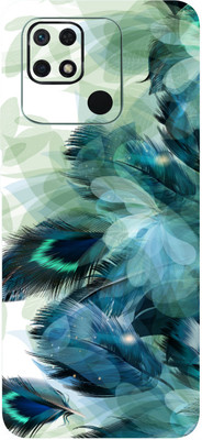 BUGGU REDMI 10C Mobile Skin(Spiritual Wings Skin With High Matte Finish.)