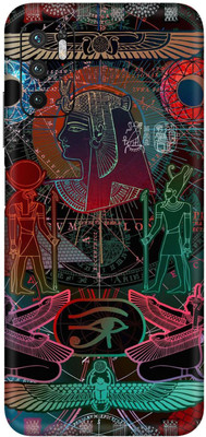 wrap craft Poco M3 Pro (5G) Mobile Skin(Multicolor)