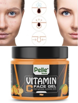 Pelle Beauty PB Vitamin C Face Gel _ Natural VitC _ Black 02 = 100GM(100 g)