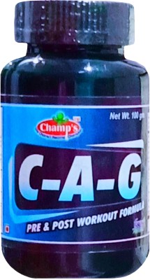 CHAMPS NUTRITION CAG 100GM (weight & muscle mass gaining new formula) pre & post workout formula EAA (Essential Amino Acids)(100 g, unflavoured)