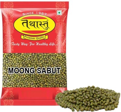 Tathastu Organic Green Moong Dal (Whole)(500 g)