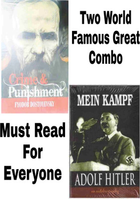 Two Great Combo Of Mine Kampf + Crime Punishment(Paperback, Fyodor Dostoyevskiy)