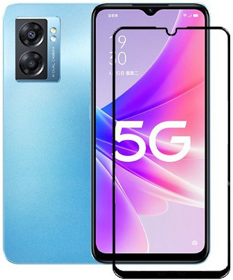 MOBIGENIX Edge To Edge Tempered Glass for OPPO K10 5G(Pack of 1)