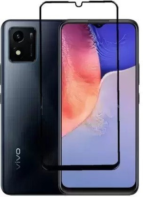 BRENZZ Edge To Edge Tempered Glass for vivo Y01(Pack of 1)