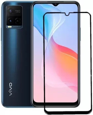 VDAT Edge To Edge Tempered Glass for vivo V21e(Pack of 1)