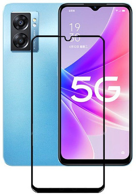 Caseline Edge To Edge Tempered Glass for OPPO K10 5G(Pack of 1)