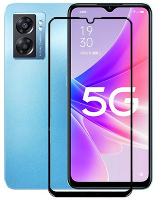 MOBIGENIX Edge To Edge Tempered Glass for OPPO K10 5G(Pack of 1)