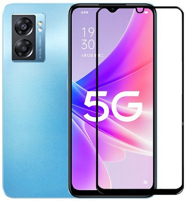 MOBIGENIX Edge To Edge Tempered Glass for OPPO K10 5G(Pack of 1)