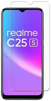 Monolevel Edge To Edge Tempered Glass for REALME C25S(Pack of 1)