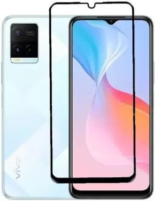 DSCASE Edge To Edge Tempered Glass for vivo Y21E(Pack of 1)