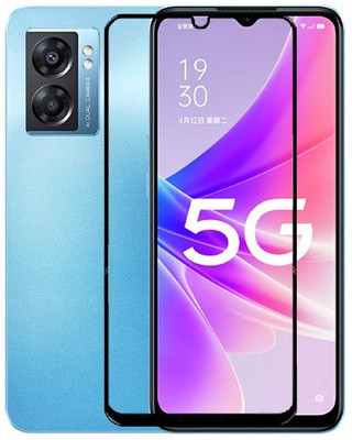 AB PRIME Edge To Edge Tempered Glass for OPPO K10(Pack of 1)