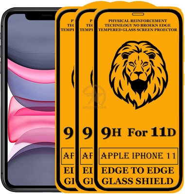 SEVEN7STAR Tempered Glass Guard for Apple iPhone 11(Pack of 3)