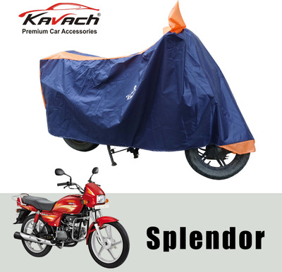 Kavach Two Wheeler Cover for Honda(CB Shine, Yellow, Blue)