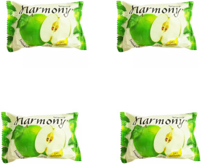 Harmony Green Ale Extract Fruity Soap pack of 4pcs(4 x 75 g)