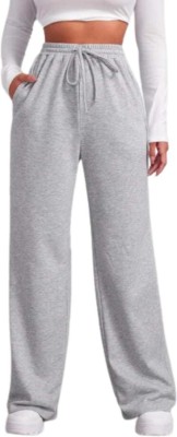 MISKIS Solid Women Grey Track Pants