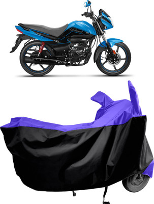 Amexride Two Wheeler Cover for Hero(Splendor I Smart, Multicolor)