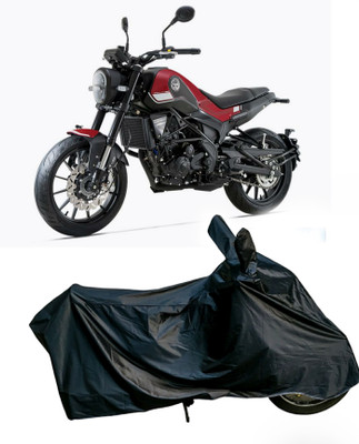 APNEK Waterproof Two Wheeler Cover for Benelli(Leoncino 250, Black)
