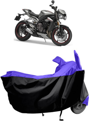Amexride Two Wheeler Cover for Triumph(Street Triple RS BS6, Multicolor)