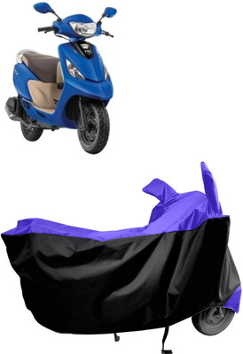 Amexride Two Wheeler Cover for TVS(Scooty Zest 110 BS6, Multicolor)
