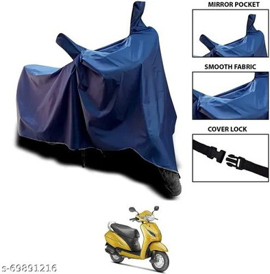 Rajiz Waterproof Two Wheeler Cover for Hero(Activa 5G, Blue)