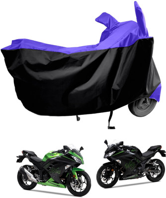 Amexride Two Wheeler Cover for Kawasaki(Ninja 300 BS6, Multicolor)