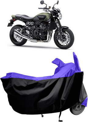 Amexride Two Wheeler Cover for Kawasaki(Z900RS, Multicolor)