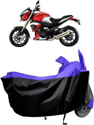 Amexride Two Wheeler Cover for Mahindra(MOJO XT 300, Multicolor)