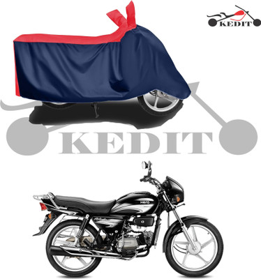 KEDIT Waterproof Two Wheeler Cover for Hero(Splendor Plus, Red, Blue)