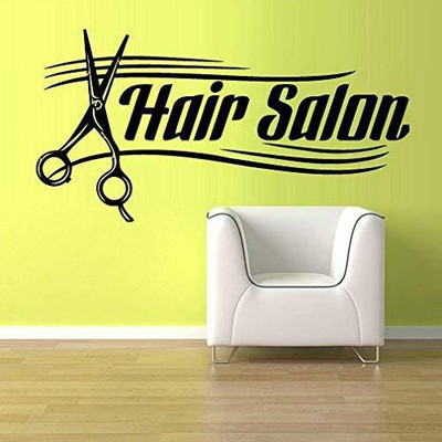 amazinghubsolution 80 cm a...bighairsalon Self Adhesive Sticker(Pack of 1)