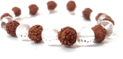 RRIDDHI SIDDHI Stone, Rudraksha Quartz Bracelet