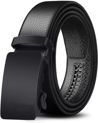 V ROOTS Men Party, Casual Black Texas Leatherite Belt