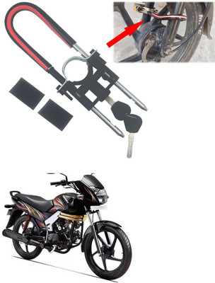 AutoGnix Bike Front Shocker Lock Wheel Lock For Centuro NXT Wheel Lock(Black, Red)